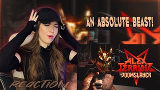 ALEX TERRIBLE - DOOM SLAYER REACTION / РЕАКЦИЯ