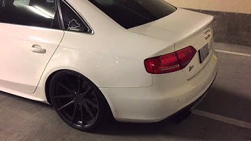 B8 S4 APR RSC Exhaust Resonator Delete Revs