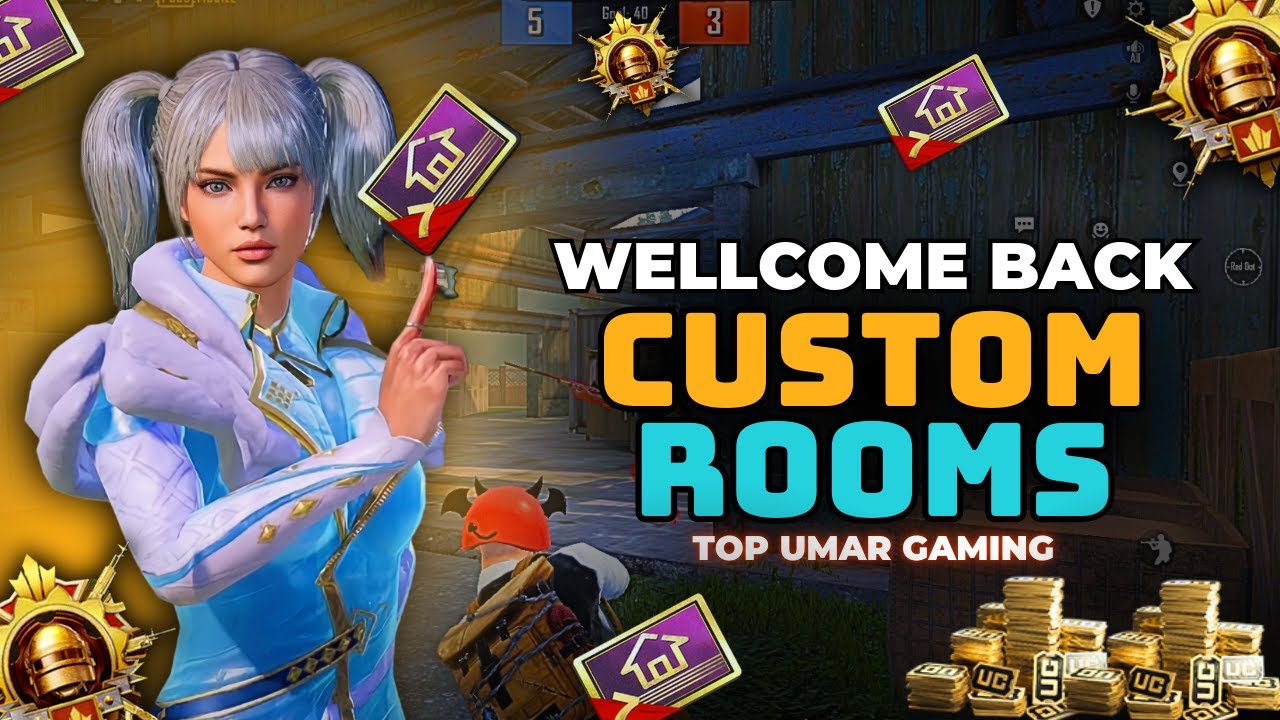 PUBG LIVE CUSTOM ROOM | TOP UMAR GAMING #pubgmobile #customroom # ...