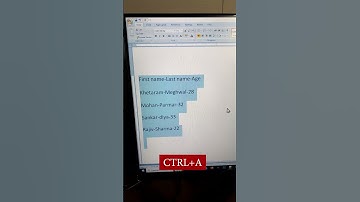 Quickly convert content into table in ms word🔥 #shorts #msword