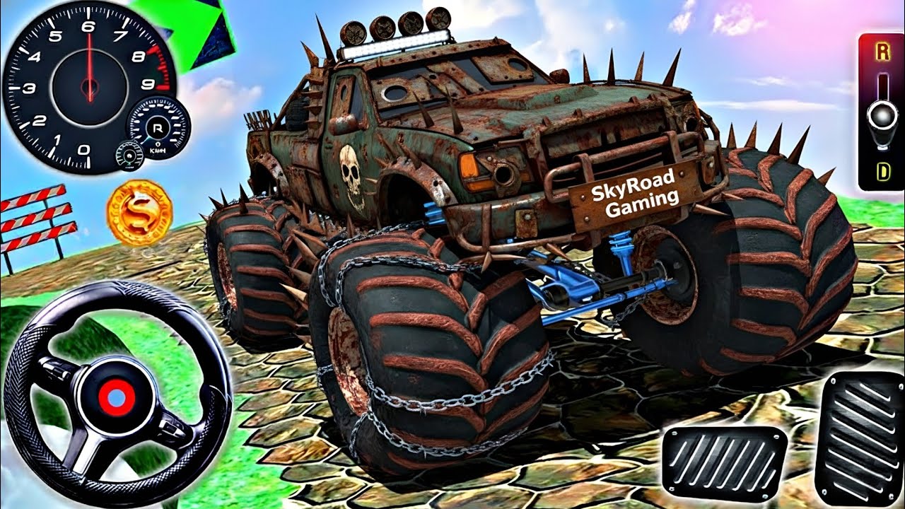 Monster Truck Mega Ramp ImpossibleDriver - Monster Truck Mega RampRacing - Android Gameplay