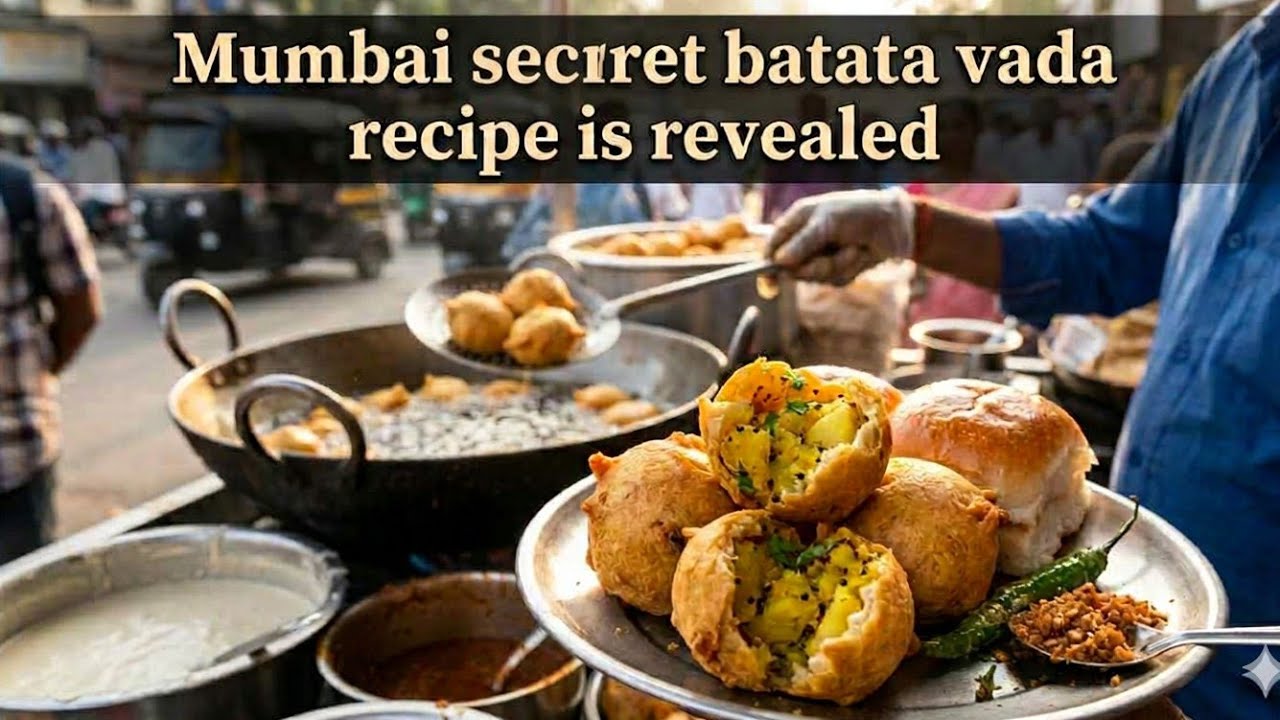Mumbai's secret batata vada recipe revealed! 🤫10 मिनट में बनाएं मुंबई का सीक्रेट बटाटा बड़ा रेसिपी