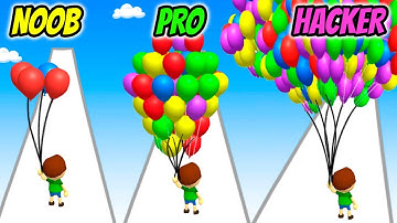 NOOB vs PRO vs HACKER - Balloon Boy 3D