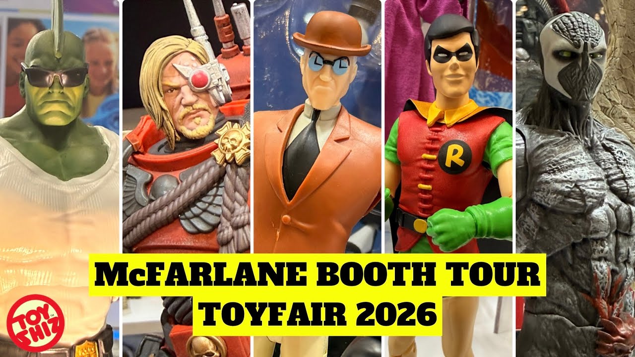 2026 TOYFAIR - New McFarlane Toys DC Multiverse | BTAS | Helldivers 2 | MORE!
