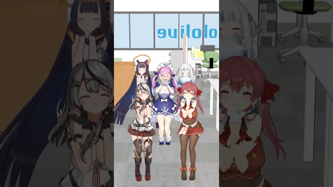 hololive UMISEA MMD / ROYALE HIGH KAWAII DANCE