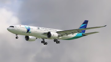 A330neo Smooth Landing at Soekarno-Hatta Int