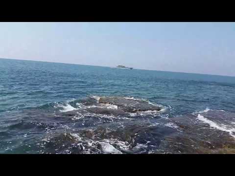 ANTALYA LARA SAHİLİ DENİZ MANZARASI KISA