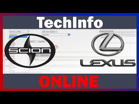 ✅?Tis Tech Info Lexus/Scion??