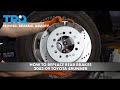 How to Replace Rear Brakes 2003-09 Toyota 4Runner
