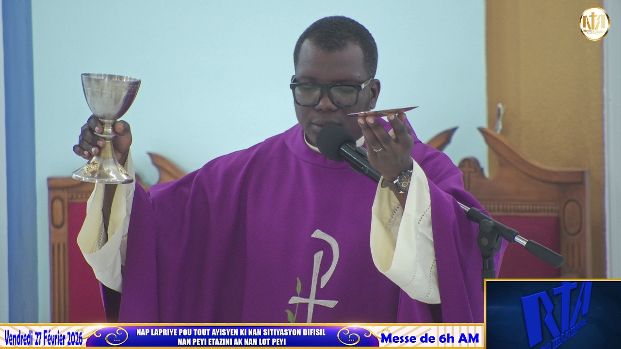 1ère Semaine de Carême  - Messe de 6h AM | Vendredi 27 Février 2026