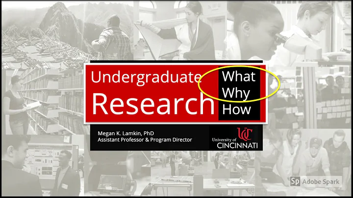 Undergraduate Research: What Why