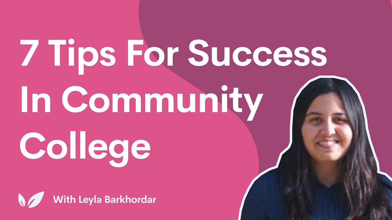 7 Tips For Success In Community College YouTube 7-tips-for-success-in-community-college-youtube