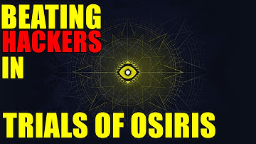 BEATING CHEATERS IN TRIALS OF OSIRIS (DESTINY TRIALS OF OSIRIS HACKERS) +GIVEAWAY