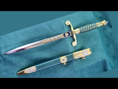 Подарок ко Дню пограничника - Кортик наградной (Ка-1363) от ЗАО Практика Златоуст