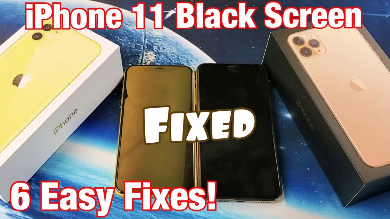 How To Fix Black Screen Iphone 11 - Anime For You