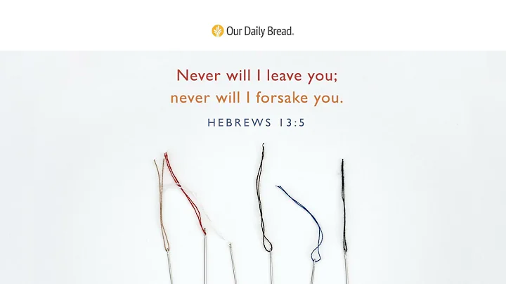 String Too Short to Use | Audio Reading | Our Daily Bread Devotional | April 24, 2023