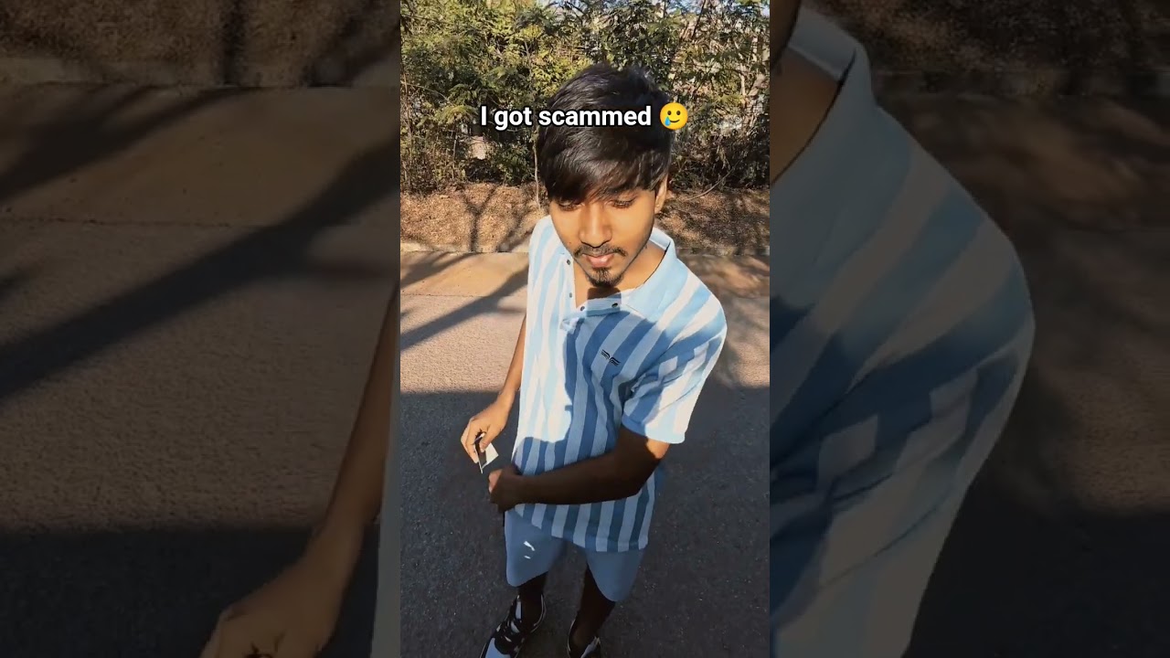 i got scammed 😭