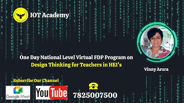 Design Thinking for Teachers in HEI