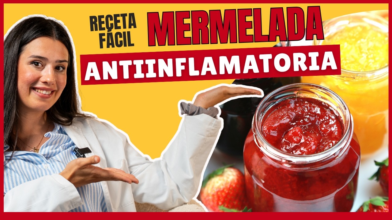 ✅ Mermelada ANTIINFLAMATORIA de frutos Rojos🍒