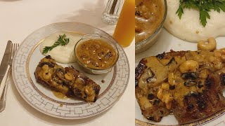 Steak sauce champignons?|ستيك اللحم بصلصة الفطر مثل المطاعم