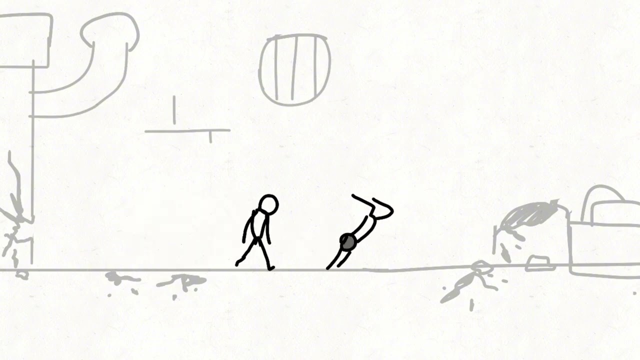 Fight animation with BombSquad sound effects 