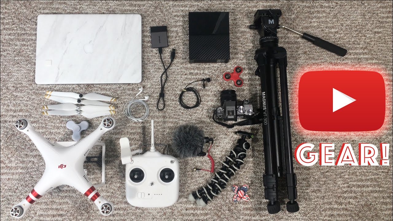 HOW TO YOUTUBE The Gear I Use For All My Videos! YouTube