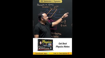 AC Generator or Dynamo | Physics with Umesh Rajoria | Class 11, 12 #cbse #neet #shorts