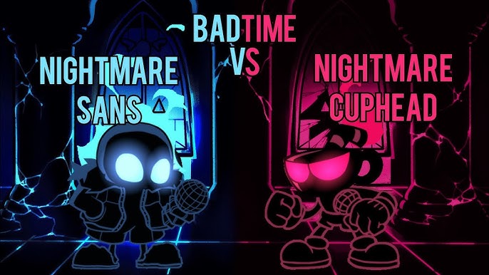 Oswaldo88 - Confronting Your Nightmare but it's Nightmare Cuphead, N.Sans,  N.Bendy by: SaWed