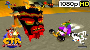 Crash Team Racing [PS1] - KOMODO JOE in Adventure (Trophy Race only) [1080p HD]