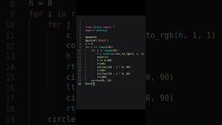 Amazing flower design using python turtle 🤯
