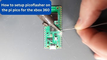 How to setup picoflasher for the xbox 360