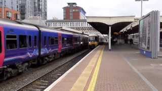 Class 166 First Great Western Arriving Into Slough (21/3/15)