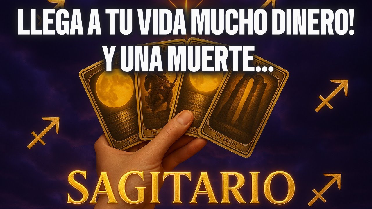 SAGITARIO ♐  💸 LLEGA MUCHO DINERO a tu VIDA💰 UN ADIÓS que DUELE⚰️ Y un AMOR APOCALÍPTICO❤️