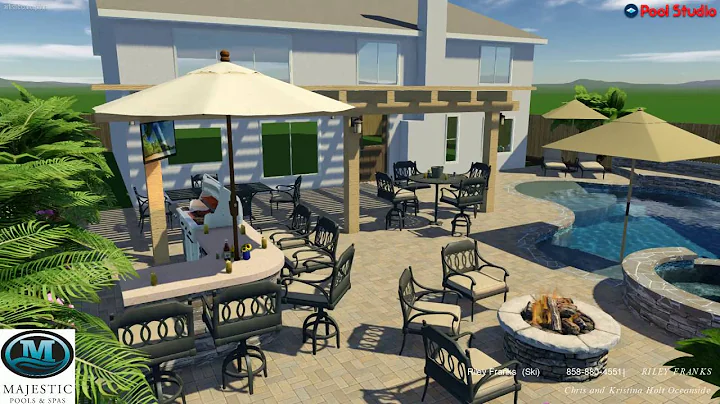 Chris and Kristina Holt Oceanside Majestic Pools