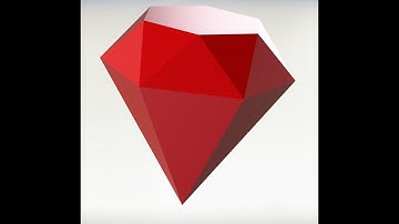 diamond modelling using solidworks