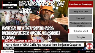 Face Famous Reactions: Harry Mack w/ OMA Freestyling over Classic Beats REACTION