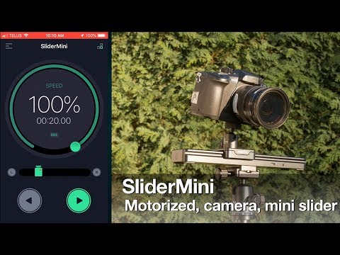 SliderMini: A portable, easy-to-use, motorized, camera mini slider - Review