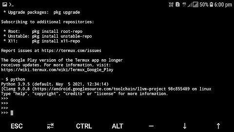 How to install python in Android | using termux