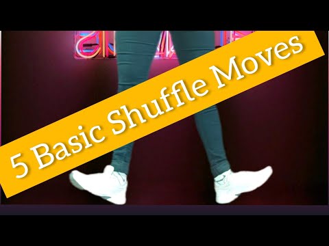 Trending 5 Basic Shuffle Moves | Step by Step Tutorial| Footwork Tutorial | Easy Dance Steps| Sneha