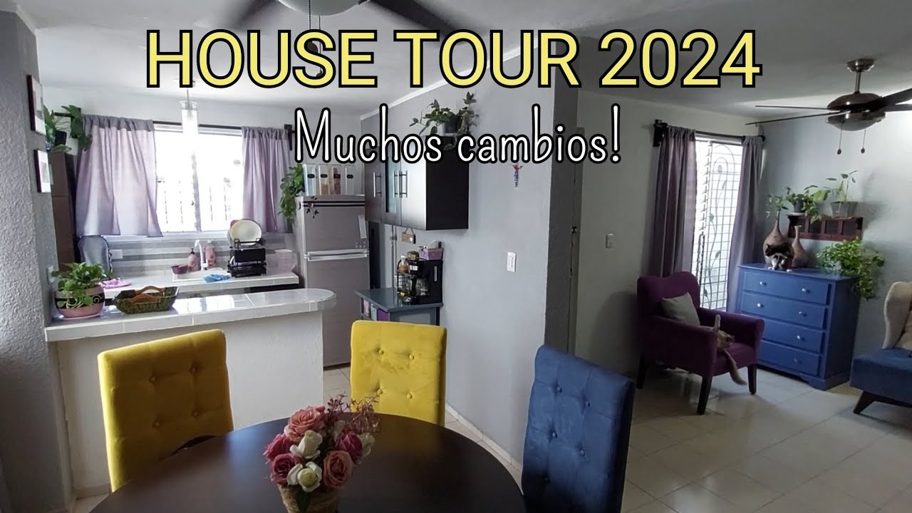 HOUSE TOUR 🏡/CASA PEQUEÑA DE INFONAVIT/VARIOS CAMBIOS👌🏼/TAMBIÉN LES MUESTRO MI JARDÍN Y MI PATIO😊🪴🌾