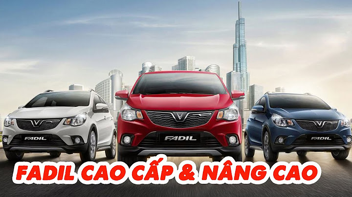 So sánh các phiên bản fadil năm 2024