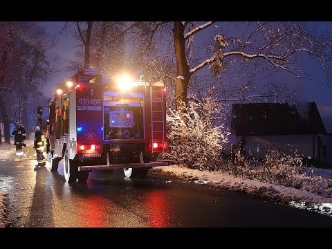 Pożar w Iskrzyczynie / 12.12.2018 /