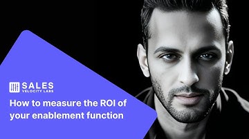 How to measure the ROI of your enablement function
