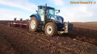 Otwarcie Sezonu 2016. Orka i Talerzowanie 2016. New Holland W Akcji. Ryk Silnika. Traktory W Błocie.