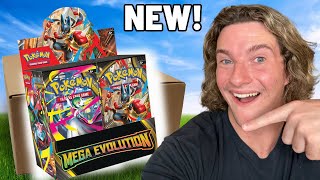 Opening a FULL CASE of the *NEW* Pokemon MEGA EVOLUTIONS