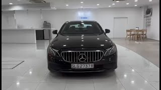 Mercedes Benz E200 AVG R18 LED 2016 LED 360CAM Newfacelift Black - SLG2737R