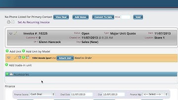 Generating A Major Unit Quote in Lizzy