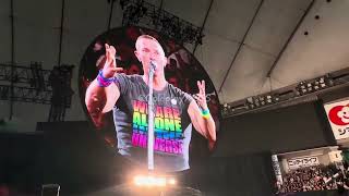Coldplay - Sparks and The Astronaut [JIN of BTS] at TOKYO DOME Japan #coldplay #japan #tokyo #love