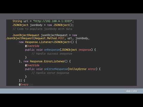 Solving NoConnectionError! When Using Android Volley to Connect to a Device