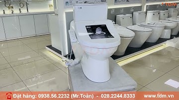 TDM.VN | Review bồn cầu điện tử Inax AC-514A/CW-H18VN & AC-514A/CW-H17VN bàn cầu nắp thông minh